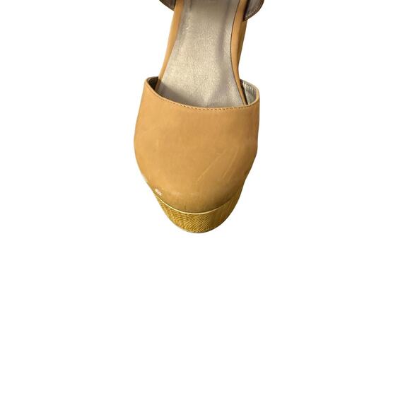 Michael Antonio Women’s Size 8.5 shoes 5 inch Heels Beige / Brown - Picture 5 of 8